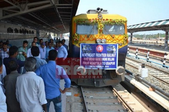 A Railway line to Northeast India : from Meter Gauge to Broad Gauge
